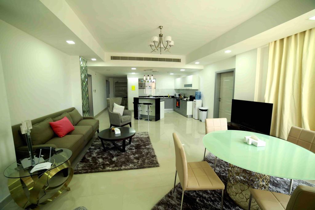 Seef Avenue Suites Al-Manamah Bagian luar foto